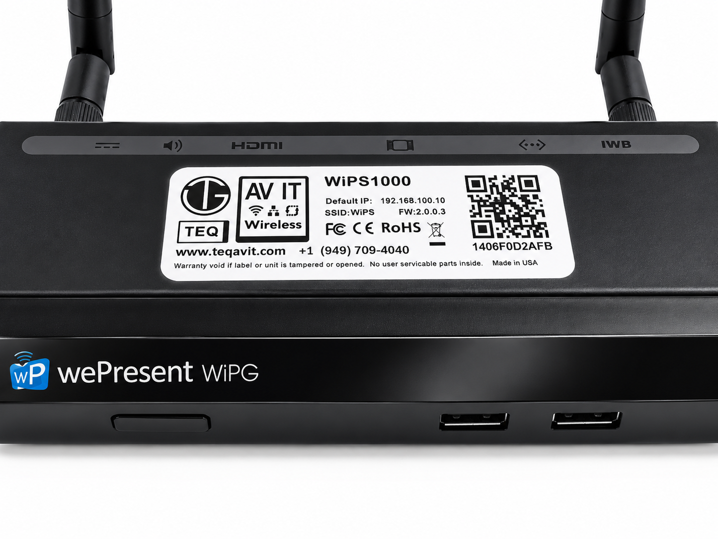 Barco WePresent WiPG WiPS1000 Wireless Presentation System