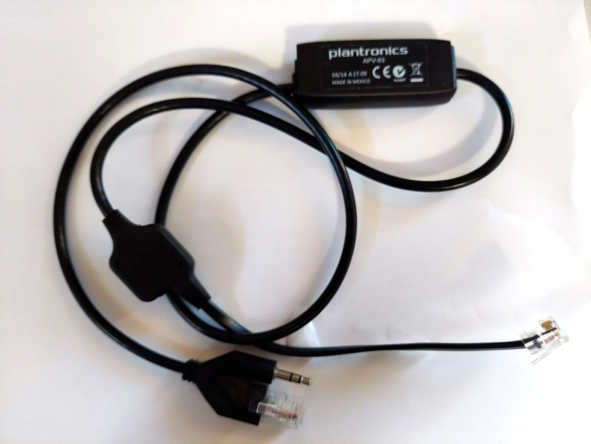 Plantronics APV-63 Electronic Hook Switch for Savi 700 / CS500