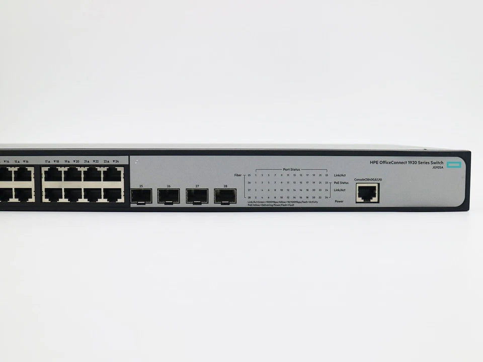 HP 1920-24G-PoE+ JG926A 24 Port Switch