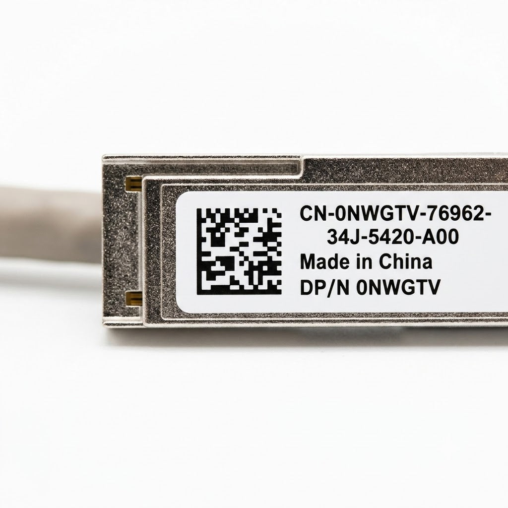 Dell 0NWGTV QSFP 40GB 1M Stack Passive Copper Cable